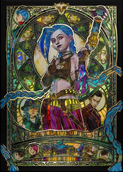 Echoes of Jinx metal poster - Limited Edition | Displate