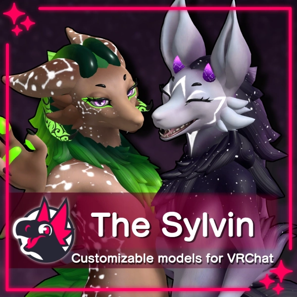 The Sylvin - Model and VRC Avatar pack by Kudalyn on Jinxxy