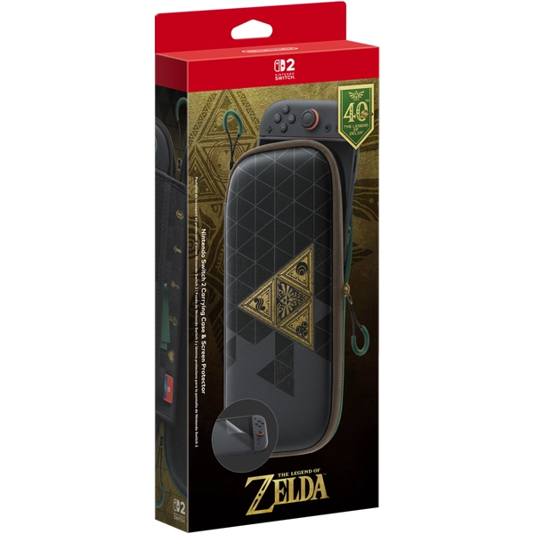 Nintendo Switch™ 2 Carrying Case & Screen Protector –The Legend of Zelda™ – 40th Anniversary Edition - Nintendo Official Site for Canada