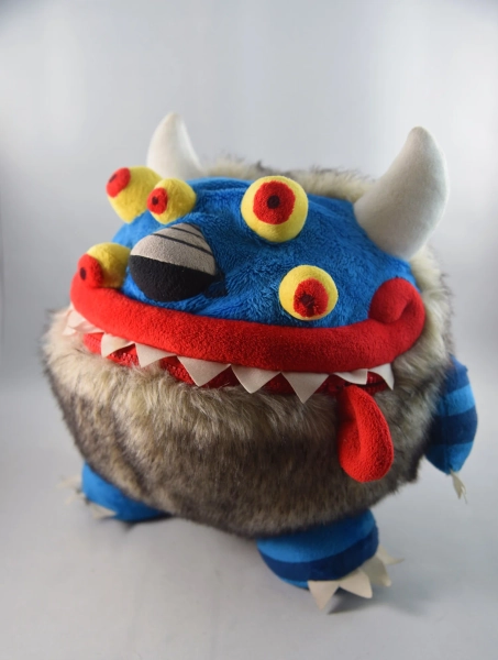 Bug-A-Boo Plush backpack with removable straps (Now with an autograph inside his mouth!) — The Scary Godmother - The Creations of Jill Thompson
