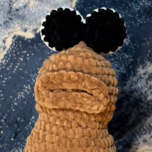 Custom 37" Marcus the Worm Plushie - Made to order