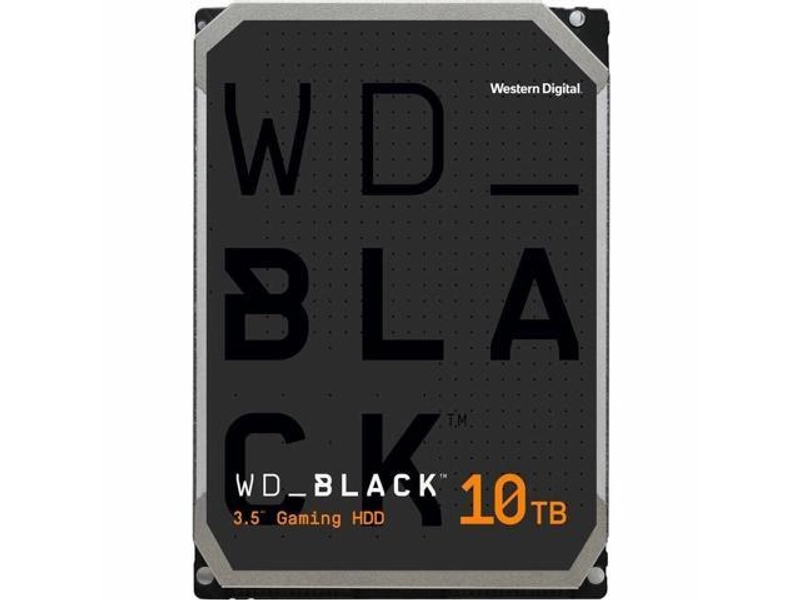WD Black WD102FZBX 10 TB Hard Drive - 3.5" Internal - SATA (SATA/600) - Conventional Magnetic Recording (CMR) Method WD102FZBX