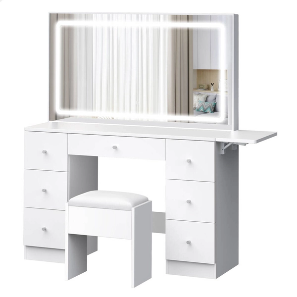 ALFORDSON Dressing Table Stool 7 Drawers