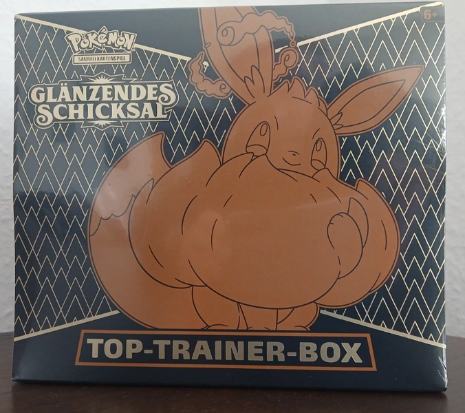 POKEMON – TOP TRAINER BOX / TTB GLÄNZENDES SCHICKSAL – DEUTSCH – NEU & OVP 