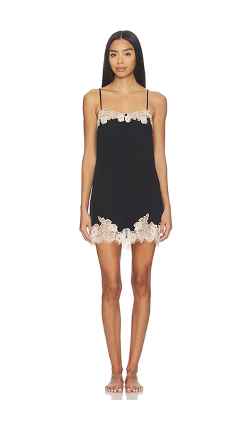 Juliet Lace Button Slip