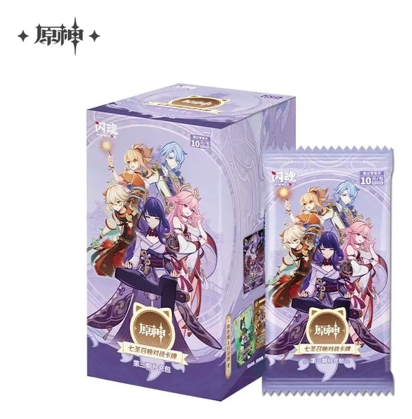 Genshin Impact Trading Card Game Series 3 Blind Box Display Chinese Version | ZAFFIRO GAMES S.R.L.