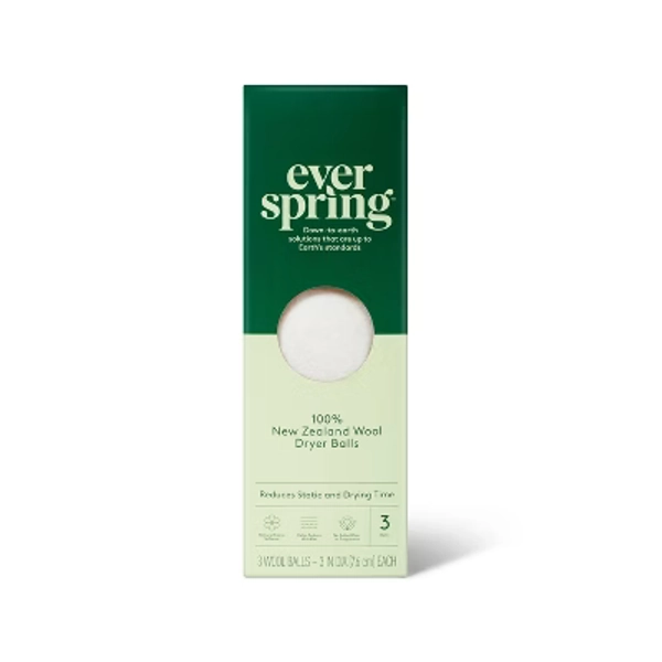 100% New Zealand Wool Dryer Balls - 3ct - Everspringâ˘