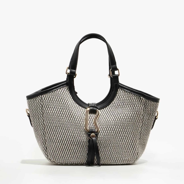 BOLSO BLANCO Y NEGRO CALA
