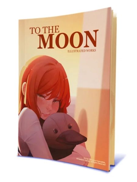 "To the Moon: Illustrated Works" Art Book