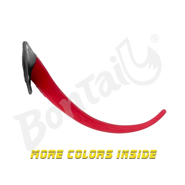 Super Motion Show Tail Harness â 20" Customizable Silicone Tail With Secure Leather Holster - Etsy