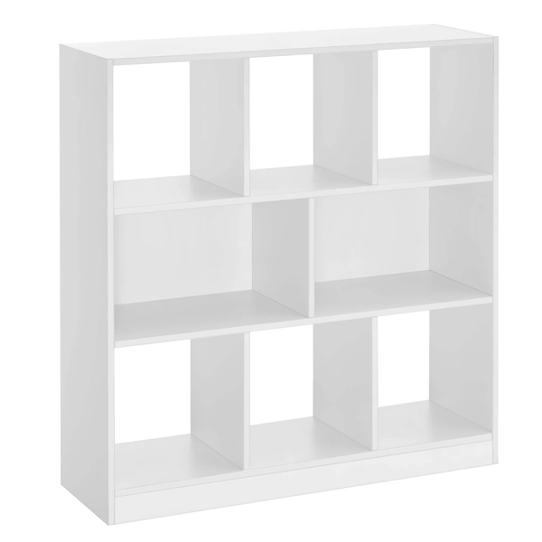 Modern 8-Cube Storage Organizer Solid Cube Shelf Bookcase for Living Room Home Office, White - Walmart.com