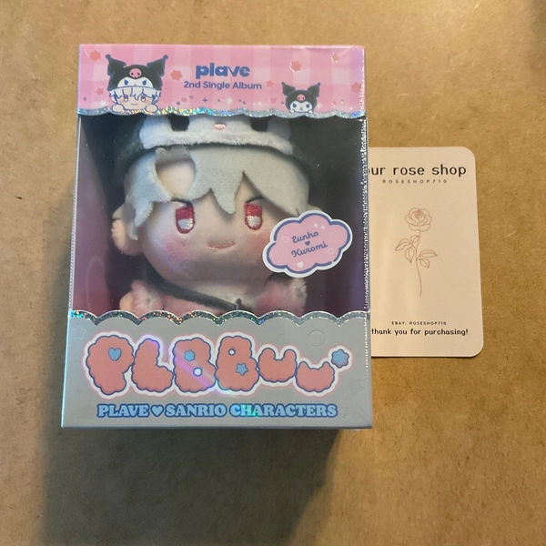 Plave 2nd Single Album PLBBUU (PLBBUU Plush Keychain Version) Sanrio Collab