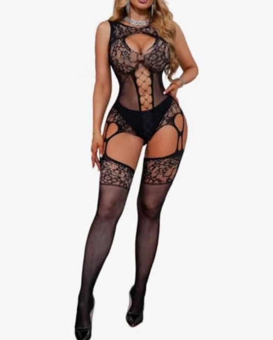 Buitifo Mesh Bodys Rave Outfit
