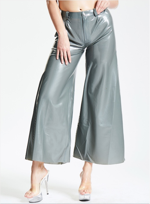 Latex Wide-Flared Pants from Kink Projects