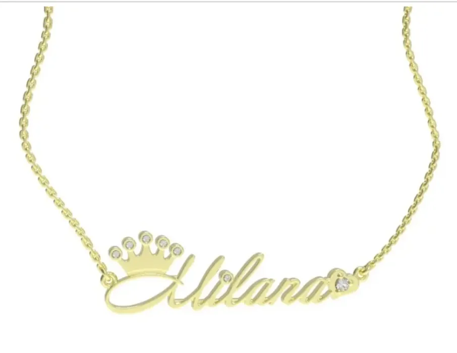 Golden chain "Milana"