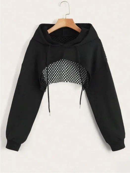 Mesh Sweatshirt