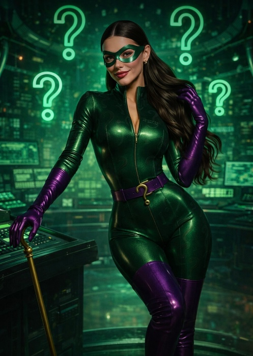 Full Riddler Cosplay 💚💜