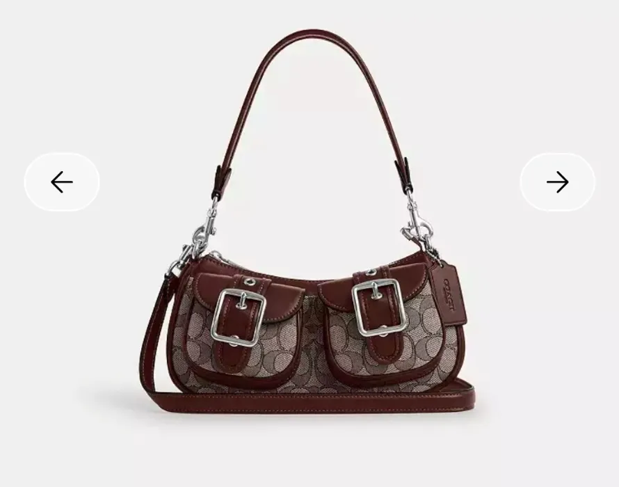 Coach Ashton bag in signature Jacquard