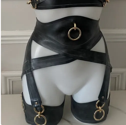 Elvira latex lower harness