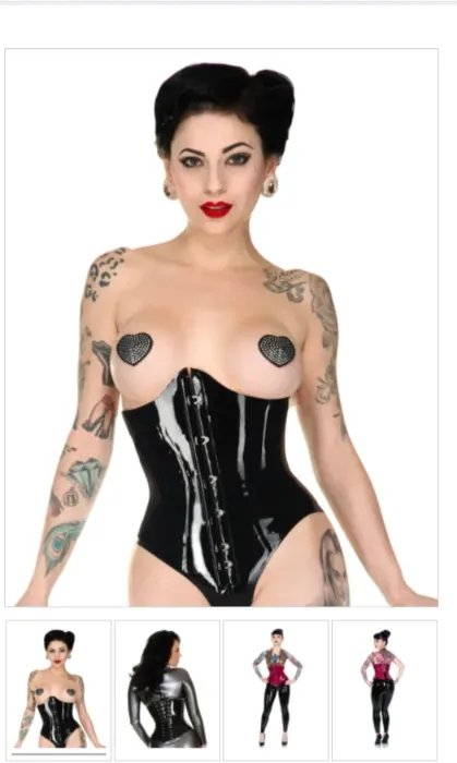 Latex Libedex Corset