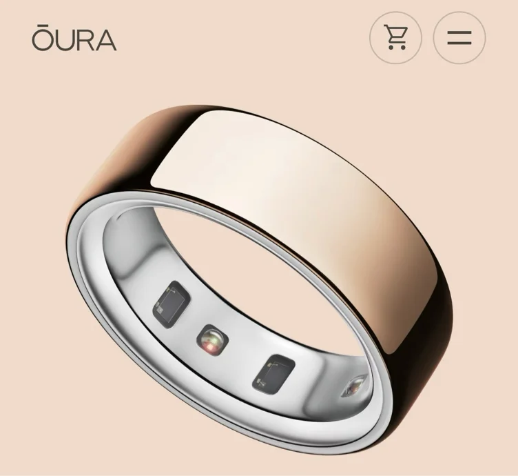Oura Ring 4 - Rose Gold