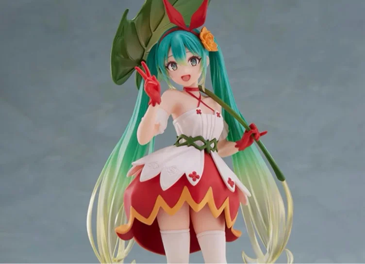 Taito Prize Hatsune Miku Wonderland Statuette PVC Hatsune Miku Thumbelina 18 cm