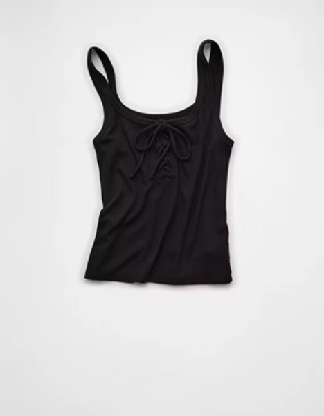 AE Lace-Up Tank Top