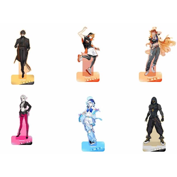 Streetwear Genshin Impact Standee Sporty Modern Genshin Acrylic Stand - Furina
