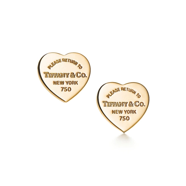 Return to Tiffany™ Heart Tag Stud Earrings