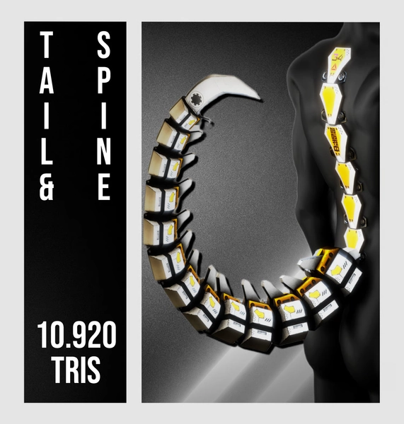 Cyber Tail & Spine