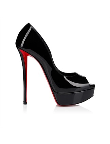 LADY Z 160 PATENT PERLE/LINING BLACK/LIN BLACK - black - 34 EU