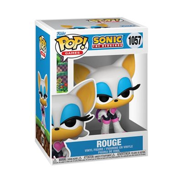 Funko Pop! Games Figura de Vinyl Sonic The Hedgehog: Rouge - 1057