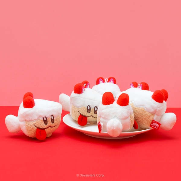 CookieRun: Kingdom Cake Hound Plushie Keyring