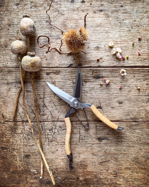 Niwaki Rattan S-Type Clippers 