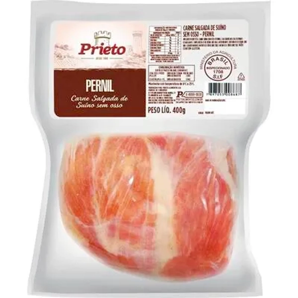 Carne Suína Pernil Prieto Salgada 400g