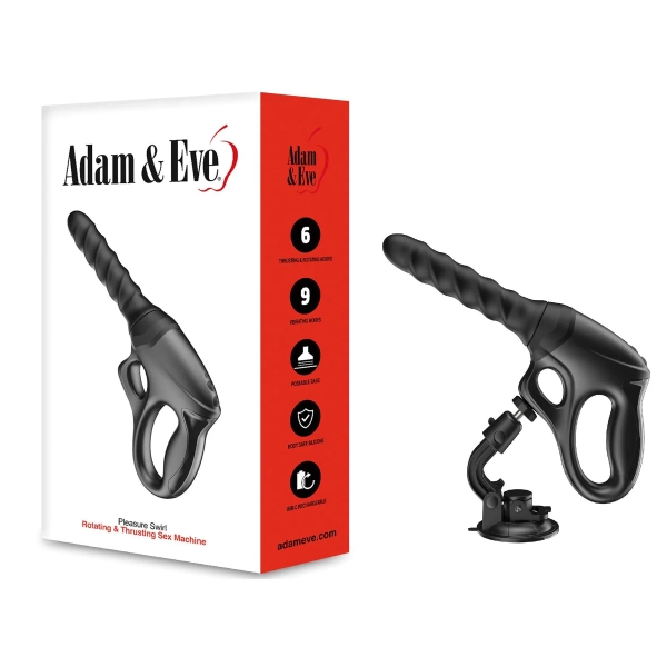 Adam & Eve Pleasure Swirl Sex Machine - Bondage | Adam & Eve
