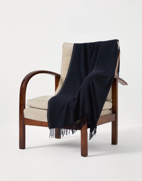 Cashmere throw