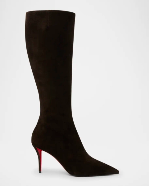 brown 80mm Miss Z Knee-High Boots