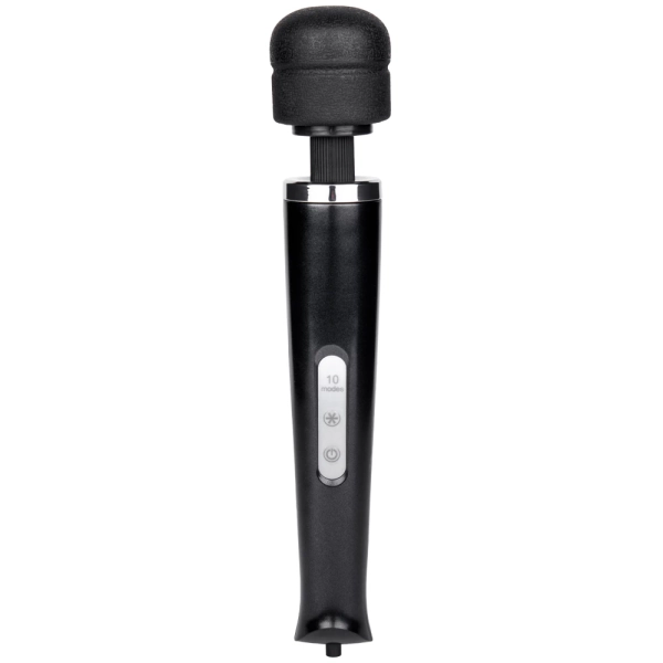 Charmed Black Grande Luxury Rechargeable Wand Massager