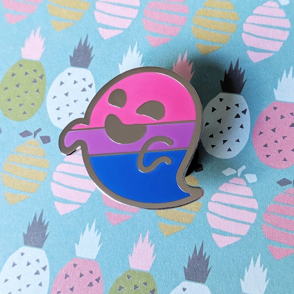 Bi-nshee (bisexual Pride) Hard Enamel Pin - Etsy