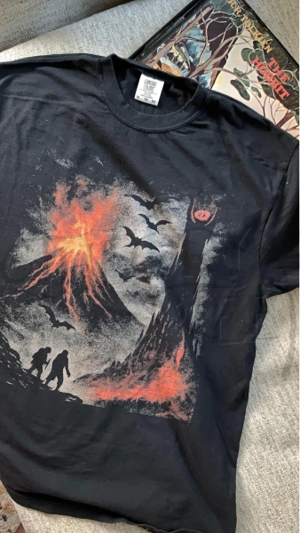 The Dark Lands Comfort Colors® Shirt – Vintage Washed Graphic Tee for Fantasy & Adventure Lovers, Christmas Gift