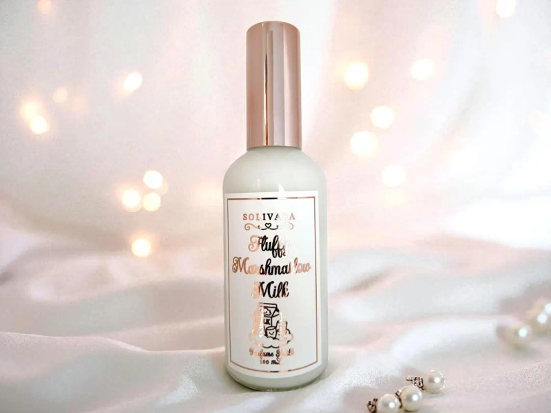 Fluffy Marshmallow Milky Perfume - Vanilla Marshmallow Cloud Scent, Hydrating Hair & Body Mist, Luminous Glass Skin Glow, Vegan, Clean - Etsy