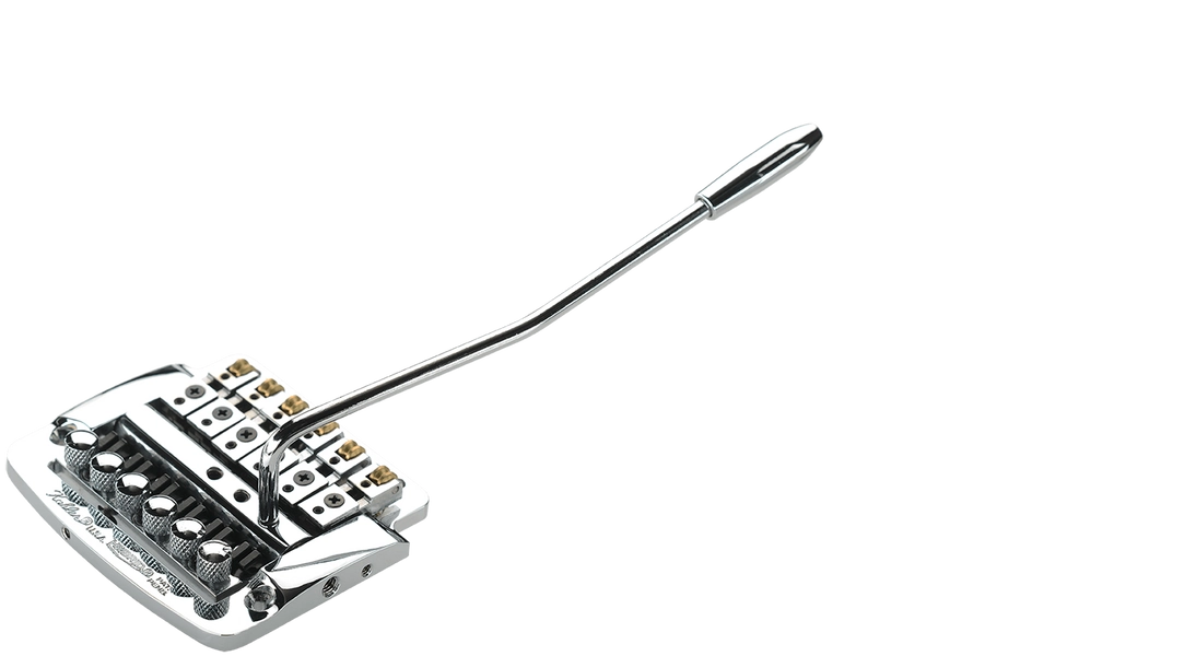 7300 Series Hybrid Tremolo Guitar Bridge System (Flat Mount) - Kahler International