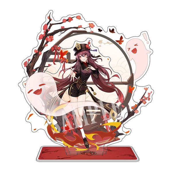 Hu Tao Genshin Impact Standee Cute Hutao Acrylic Stand