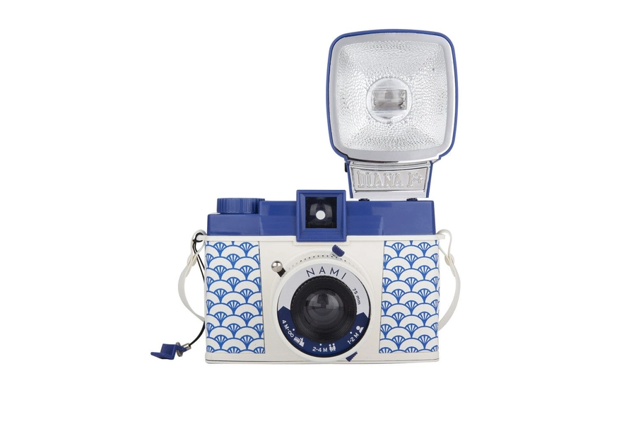 Lomography Diana F+ medium format Camera with flash Nami Edition