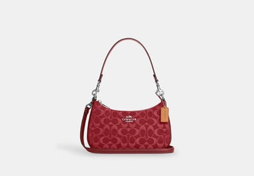 Teri Shoulder Bag In Signature Denim