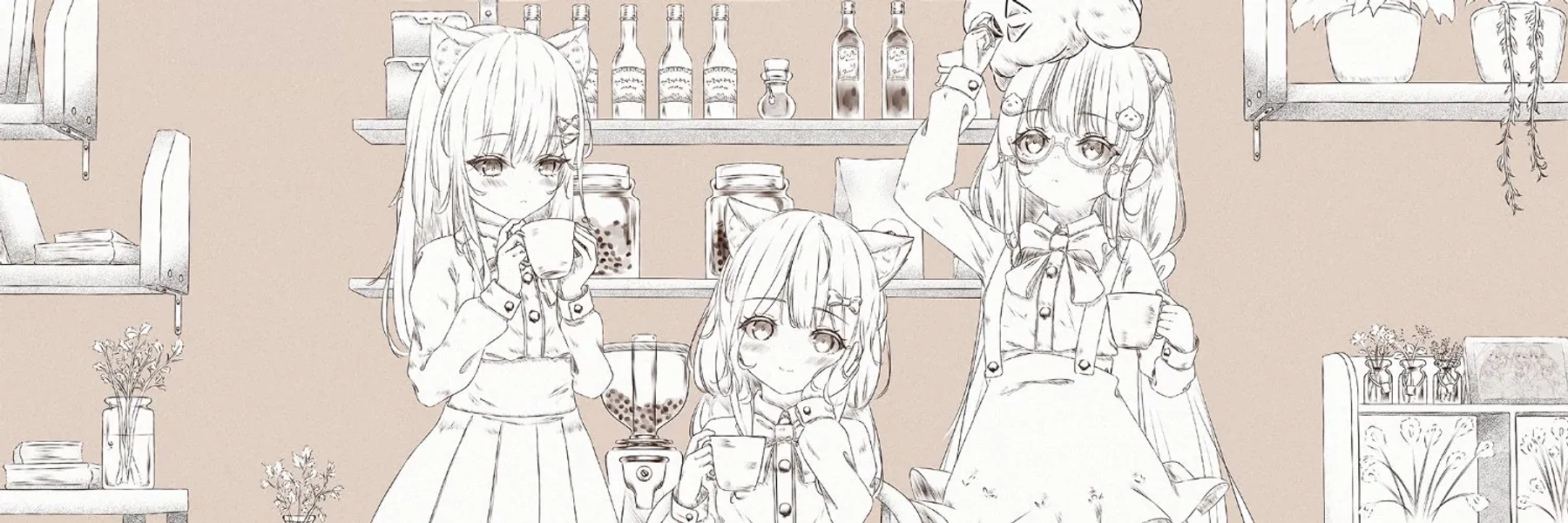 Animated Illustration by Lya Korone (@Lya_Korone)