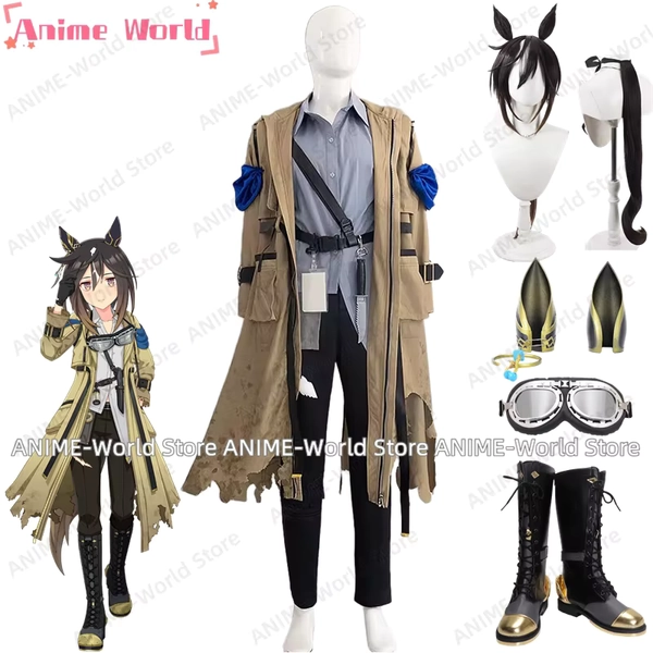 peluca y cola stego para ser el vagabundo mas guapo