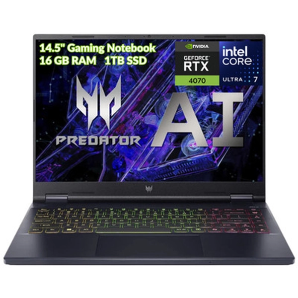 Acer Predator Helios Neo 14" Gaming Intel Ultra7 16GB 1TB RTX4070 Refurbished | eBay