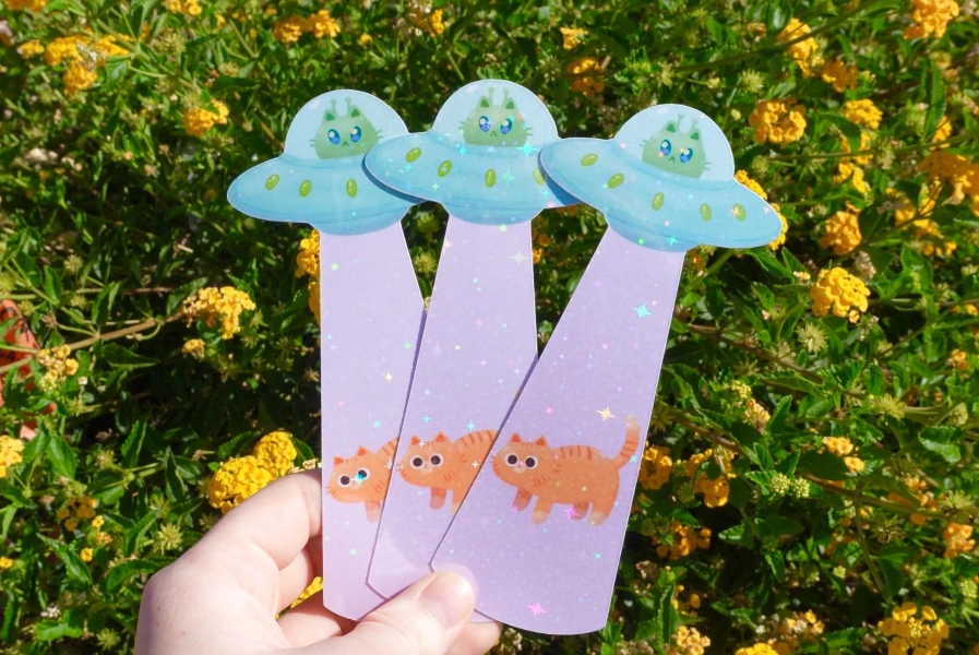 ufo cat bookmark ๐ธ